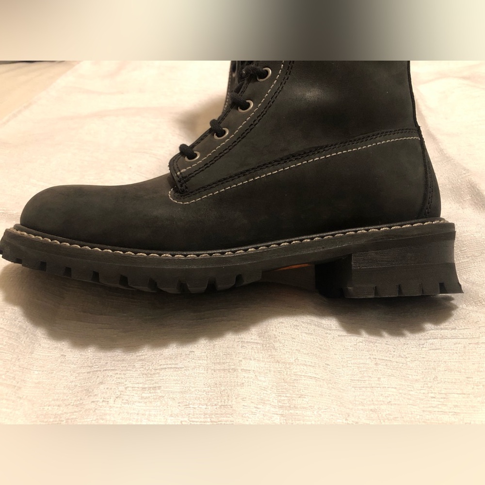 NEW Harley Davidson Bentler 8’ Full Grain Leather Women's Mid Calf Biker Boots - Picture 11 of 15